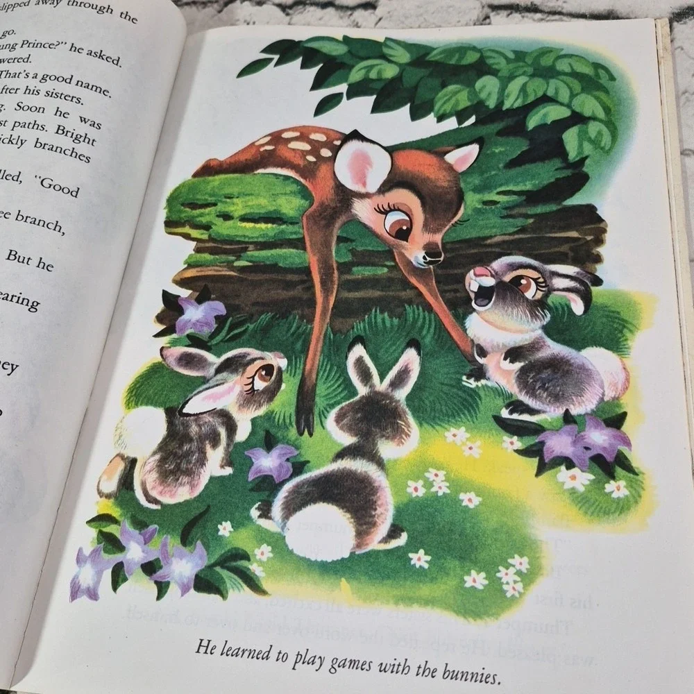 Walt‎ Disney's Bambi-Big Golden Book-1979